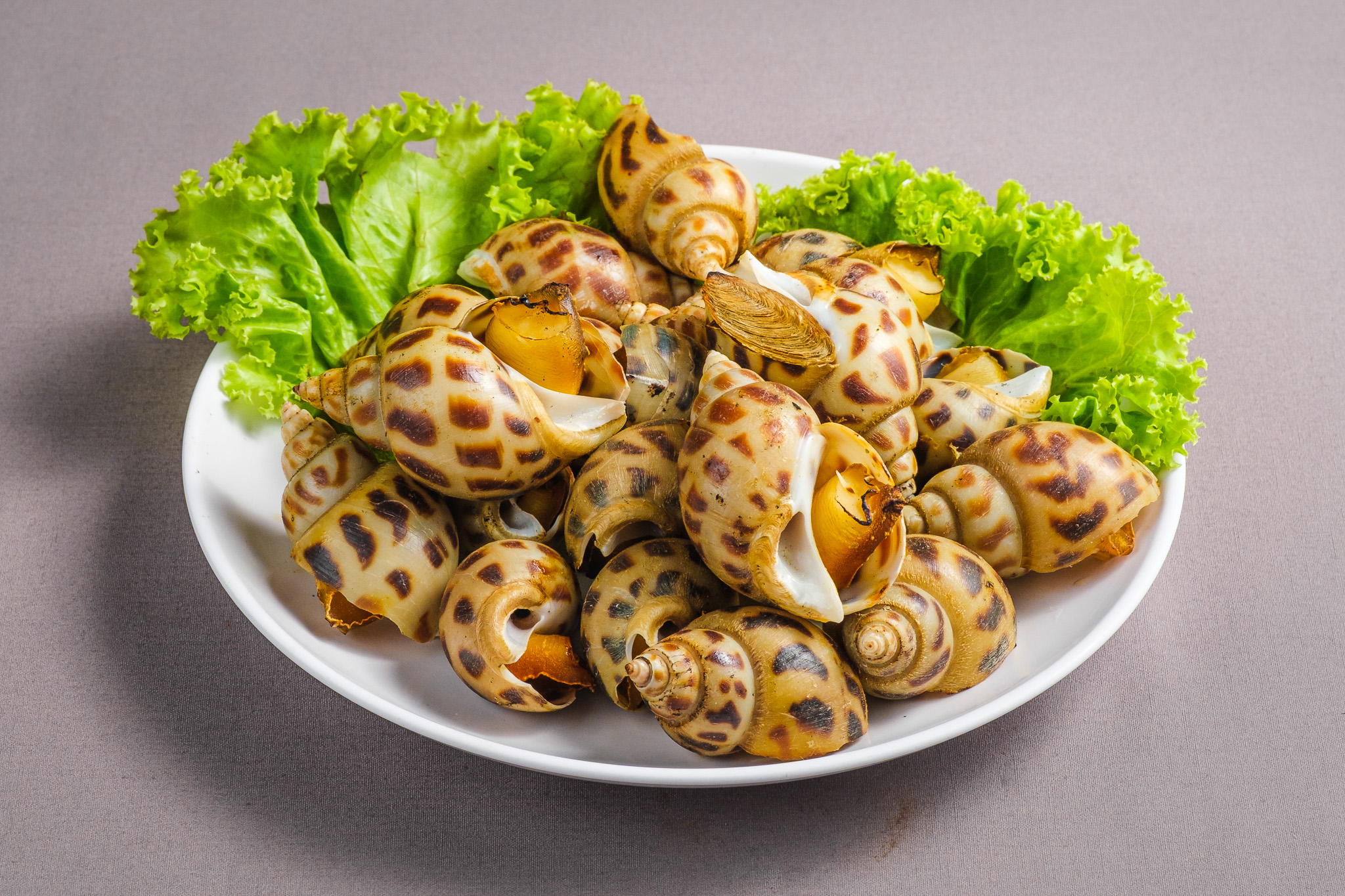 หอยหวานเผา